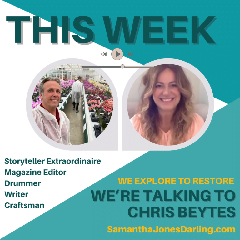 Chris Beytes:  Life begins at the edge of your comfort zone.