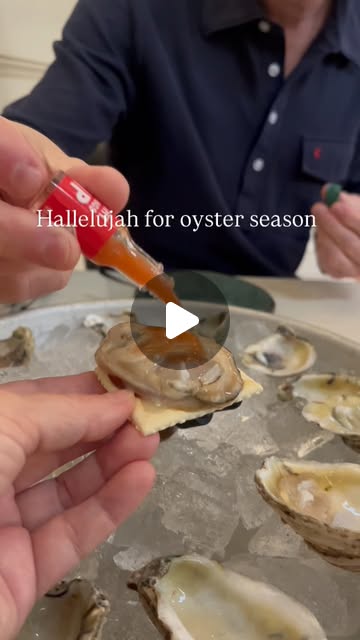 Fresh oysters shared at The Hummingbird Way.