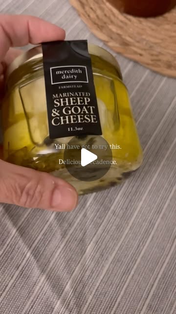 Goat cheese from Samantha’s food storytelling reel.